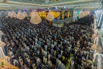 اقامه نماز عید فطر در کربلی معلی 28