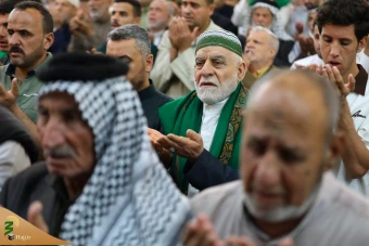 اقامه نماز عید فطر در کربلی معلی 29