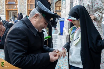 اقامه نماز عید فطر در حرم مطهر رضوی 21