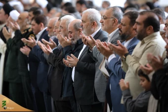 اقامه نماز عید فطر به امامت مقام معظم رهبری 21
