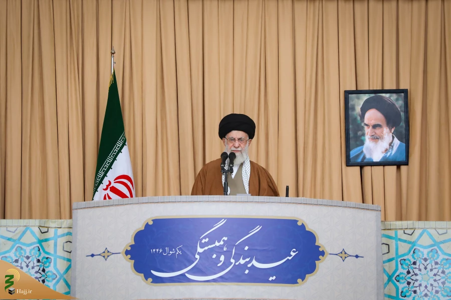 اقامه نماز عید فطر به امامت مقام معظم رهبری 17