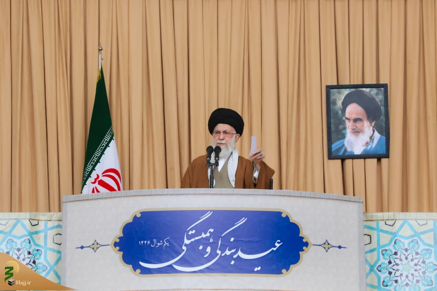 اقامه نماز عید فطر به امامت مقام معظم رهبری 18