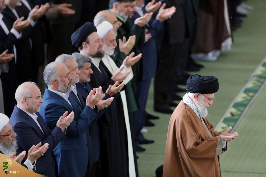 اقامه نماز عید فطر به امامت مقام معظم رهبری 20
