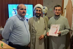 تقدیر از زائرانی که در روز تولد زائر مدینه شدند 4