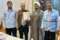 تقدیر از زائرانی که در روز تولد زائر مدینه شدند 7
