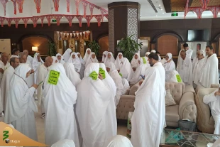 لحظه‌های دلتنگی؛ وداع زائران با مدینه منوره + تصاویر 3