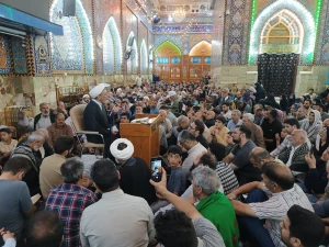 اشک در اثر عظمت خداوند کلید رحمت الهی است