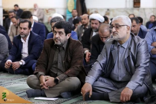 حجت الاسلام والمسلمین نواب در دیدار نوروزی با کارکنان مجموعه بعثه و سازمان حج:

ارائه خدمات بهتر در گرو مسئولیت پذیری، ایمان و اقدام درجهت رشد، بالندگی و پویائی است 4