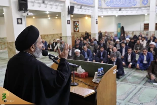 حجت الاسلام والمسلمین نواب در دیدار نوروزی با کارکنان مجموعه بعثه و سازمان حج:

ارائه خدمات بهتر در گرو مسئولیت پذیری، ایمان و اقدام درجهت رشد، بالندگی و پویائی است 5