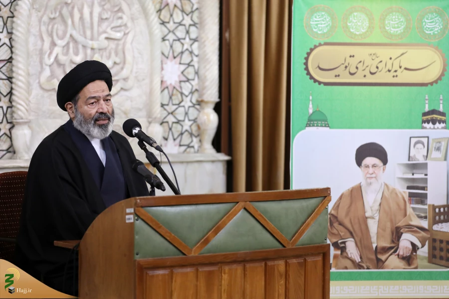 حجت الاسلام والمسلمین نواب در دیدار نوروزی با کارکنان مجموعه بعثه و سازمان حج:

ارائه خدمات بهتر در گرو مسئولیت پذیری، ایمان و اقدام درجهت رشد، بالندگی و پویائی است 7