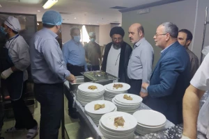 بازدید مسئول دفتر نمایندگی بعثه مکه از هتل واحة الرفاع
