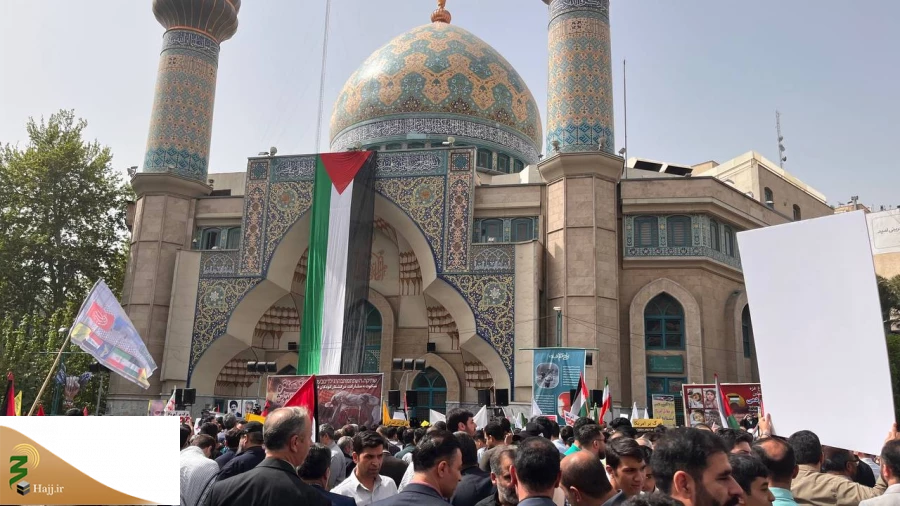 تجمع در میدان فلسطین تهران ؛

اعتراض مردم تهران به نسل‌کشی صهیون‌ها در غزه 2