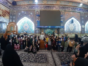 کودکان و نوجوانان زائر امام حسین (ع)  گردهم می آیند