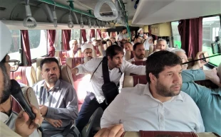 بازدید مسئول دفتر نمایندگی بعثه مکه از برنامه زیارت دوره ویژه 4