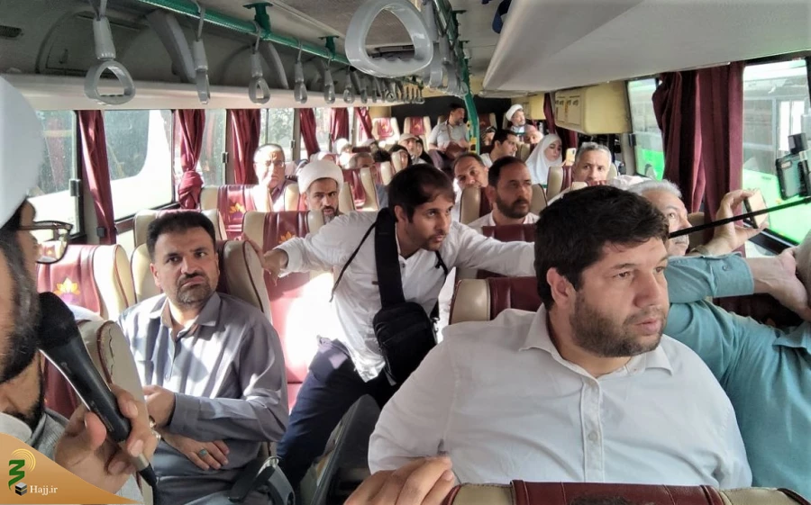 بازدید مسئول دفتر نمایندگی بعثه مکه از برنامه زیارت دوره ویژه 4