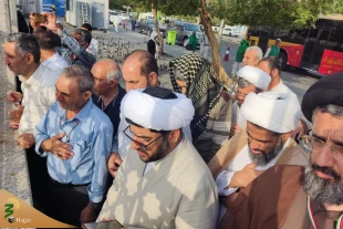 بازدید مسئول دفتر نمایندگی بعثه مکه از برنامه زیارت دوره ویژه 5