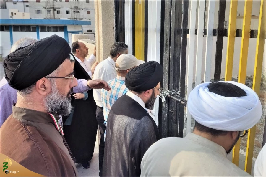 بازدید مسئول دفتر نمایندگی بعثه مکه از برنامه زیارت دوره ویژه 6