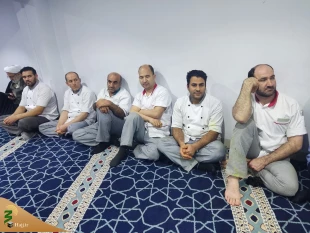 قدردانی از زحمات عوامل آشپزخانه افندی مکه مکرمه 2