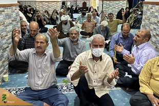 حال و هوای امام رضایی شب جمعه مکه مکرمه + فیلم 3