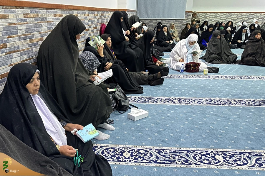 حال و هوای امام رضایی شب جمعه مکه مکرمه + فیلم 4