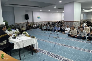 حال و هوای امام رضایی شب جمعه مکه مکرمه + فیلم 2