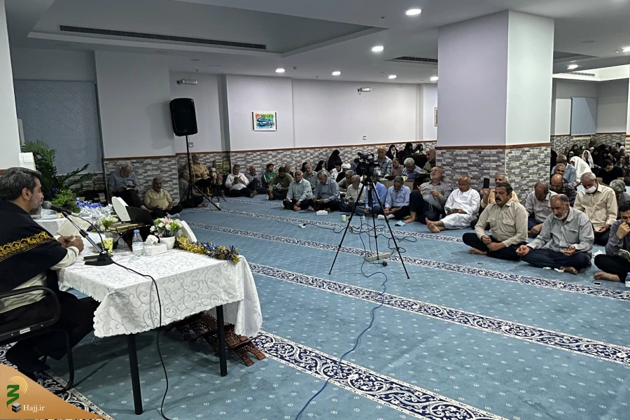 حال و هوای امام رضایی شب جمعه مکه مکرمه + فیلم 2