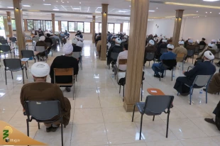 آزمون سراسری جذب روحانی کاروان های عمره مفرده در مازندران برگزار شد 5