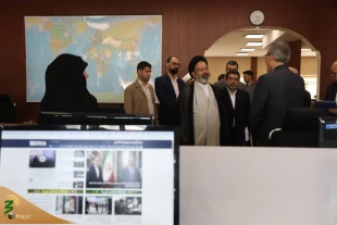 زار ممثل الولی الفقیه فی شؤون الحج و الزیارة وکالة الجمهوریة الاسلامیة للانباء «ارنا» 7