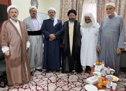 نشست صمیمی روحانیون اهل سنت با مسئول دفتر نمایندگی بعثه در مکه 2