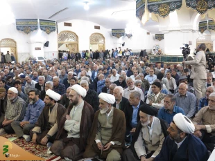 برگزاری اولین جلسه از همایش های اسرار حج زائران مشهد مقدس در حرم رضوی 12