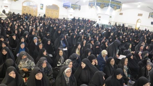 برگزاری اولین جلسه از همایش های اسرار حج زائران مشهد مقدس در حرم رضوی 14