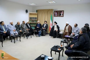 دیدار سرپرست حجاج ایرانی با نماینده ولی فقیه در استان گلستان 5