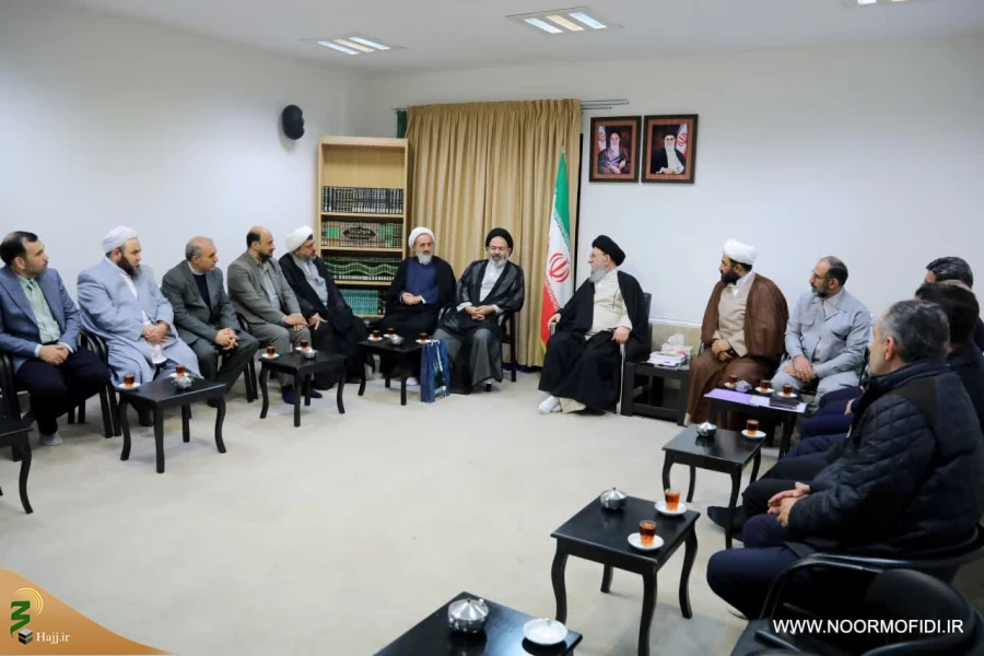 دیدار سرپرست حجاج ایرانی با نماینده ولی فقیه در استان گلستان 5