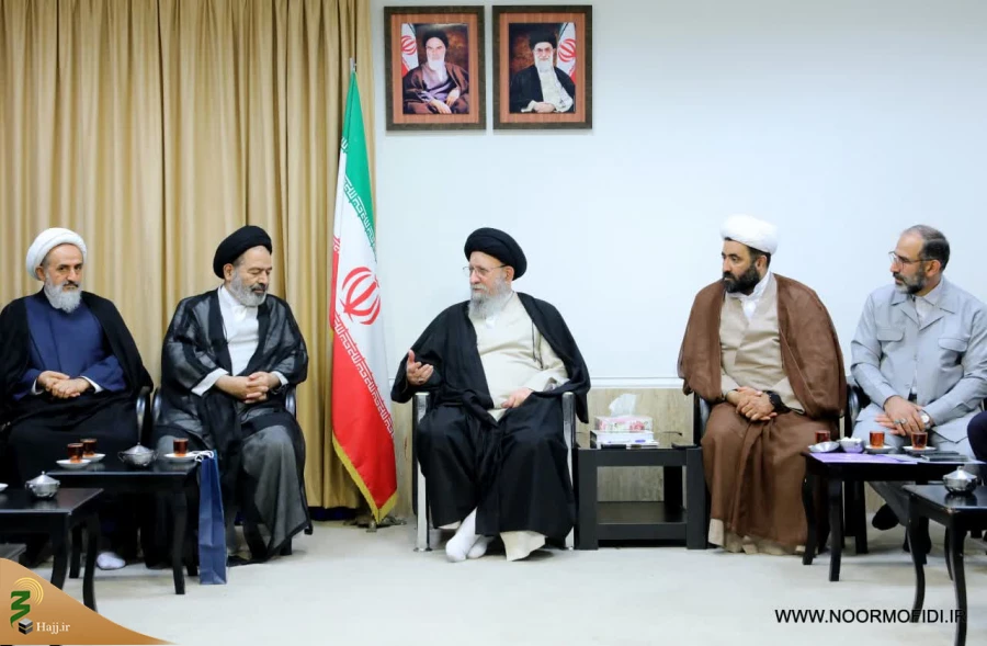 دیدار سرپرست حجاج ایرانی با نماینده ولی فقیه در استان گلستان 6