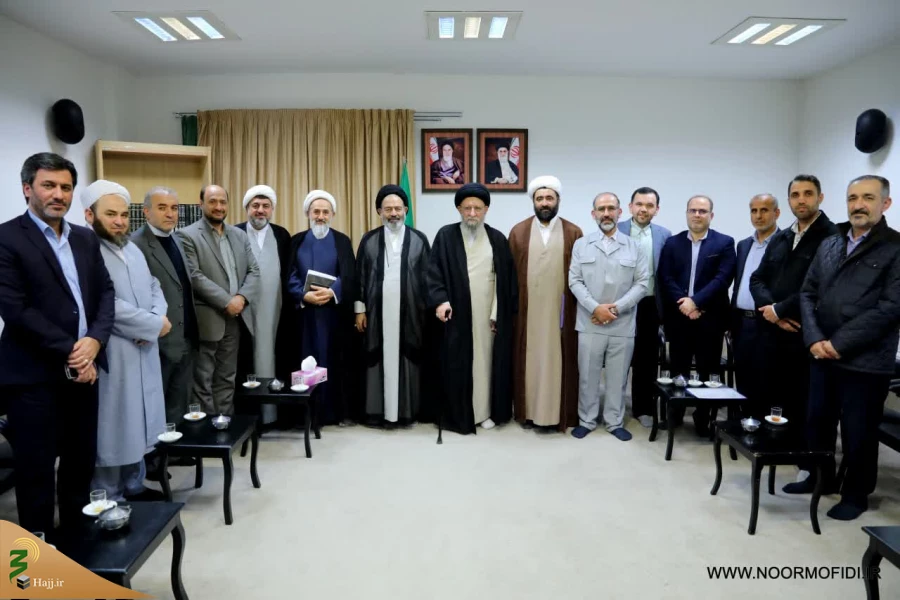 دیدار سرپرست حجاج ایرانی با نماینده ولی فقیه در استان گلستان 8