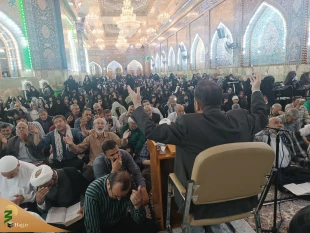 خیمه گاه امام حسین(ع)، محل  زمزمه عاشقانه دعای کمیل توسط عاشفان امام حسین(ع) 2