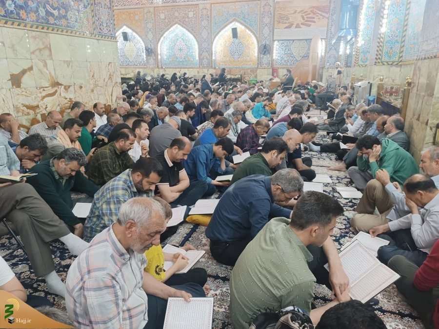 خیمه گاه امام حسین(ع)، محل  زمزمه عاشقانه دعای کمیل توسط عاشفان امام حسین(ع) 3