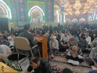 خیمه گاه امام حسین(ع)، محل  زمزمه عاشقانه دعای کمیل توسط عاشفان امام حسین(ع) 5