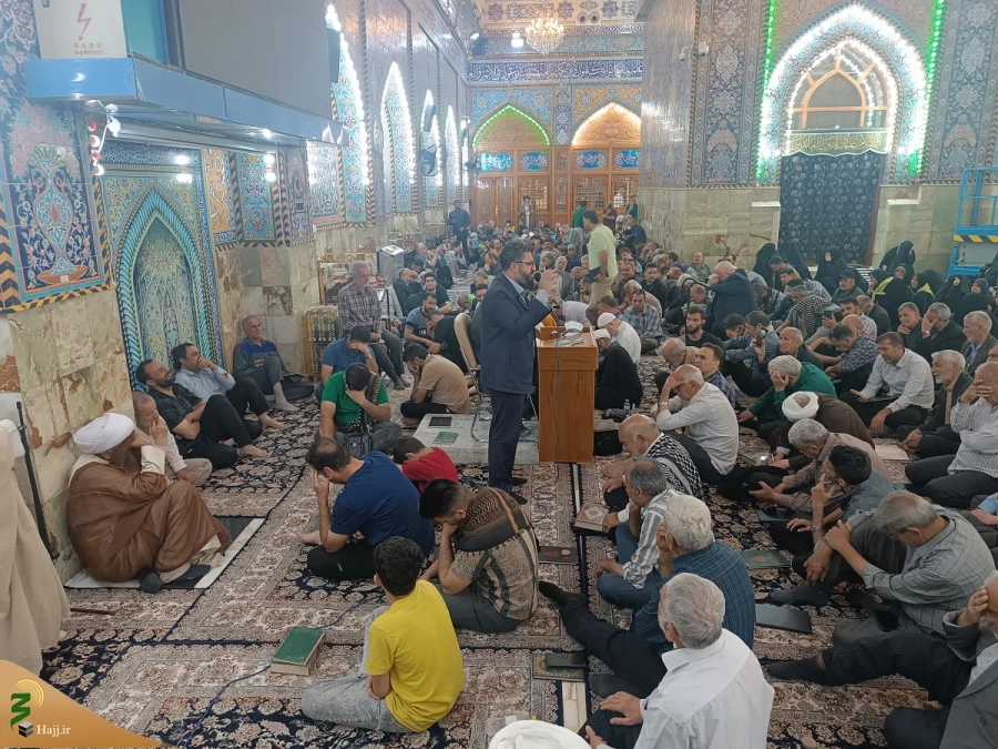 خیمه گاه امام حسین(ع)، محل  زمزمه عاشقانه دعای کمیل توسط عاشفان امام حسین(ع) 7