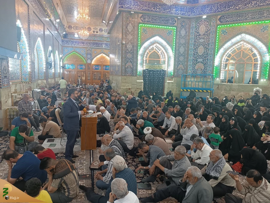 خیمه گاه امام حسین(ع)، محل  زمزمه عاشقانه دعای کمیل توسط عاشفان امام حسین(ع) 8