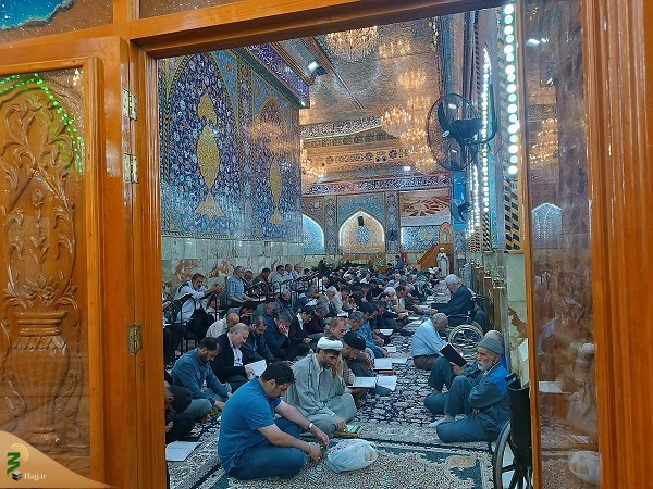 ندای این الحسن این الحسین زائران اباعبدالله در جوار حرم امام حسین (ع)
 2