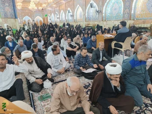 ندای این الحسن این الحسین زائران اباعبدالله در جوار حرم امام حسین (ع)
 2