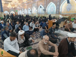 ندای این الحسن این الحسین زائران اباعبدالله در جوار حرم امام حسین (ع)
 2