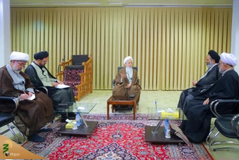 دیدار با مراجع عظام تقلید 4