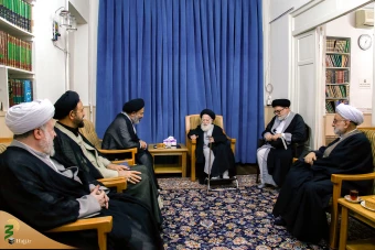 دیدار با مراجع عظام تقلید 12