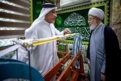 اهدای طولانی‌ترین قرآن دست‌نویس جهان به حرم امام حسین(ع) 2