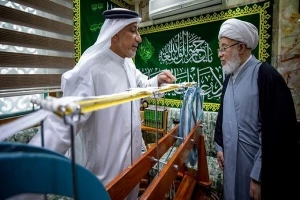 اهدای طولانی‌ترین قرآن دست‌نویس جهان به حرم امام حسین(ع)