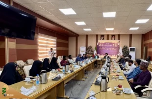 ممثل الولی الفقیه فی شؤون الحج و الزیارة بین الطلاب الدولیین فی جامعة شاهد؛ العلم بلا روحانیة و إنسانیة یطبع جریمة غزة الکبرى 2