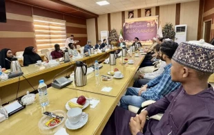 ممثل الولی الفقیه فی شؤون الحج و الزیارة بین الطلاب الدولیین فی جامعة شاهد؛ العلم بلا روحانیة و إنسانیة یطبع جریمة غزة الکبرى 2