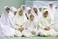 تمرین زیارت خانه خدا در ورزشگاه آزادی؛ حاشیه‌های همایش آموزشی زائران حج تهران 9
